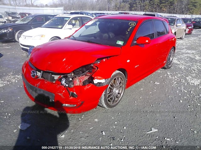 JM1BK34M781833768 - 2008 MAZDA SPEED 3 红色 照片 2
