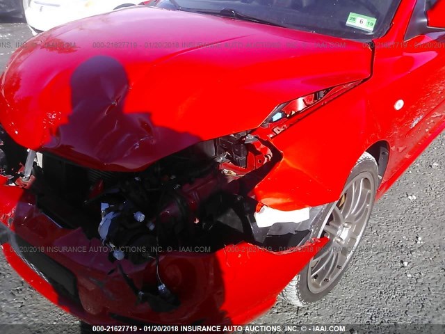 JM1BK34M781833768 - 2008 MAZDA SPEED 3 红色 照片 6