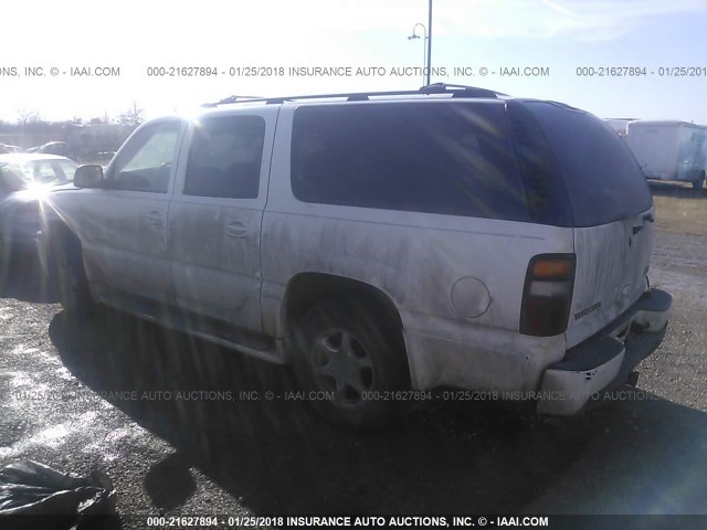 1GKFK66U84J234327 - 2004 GMC YUKON XL DENALI WHITE photo 3