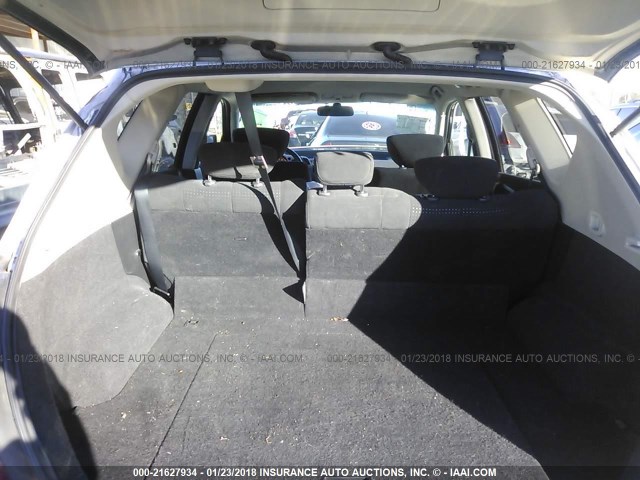 JN8AZ08W76W508463 - 2006 NISSAN MURANO SL/SE/S SILVER photo 8