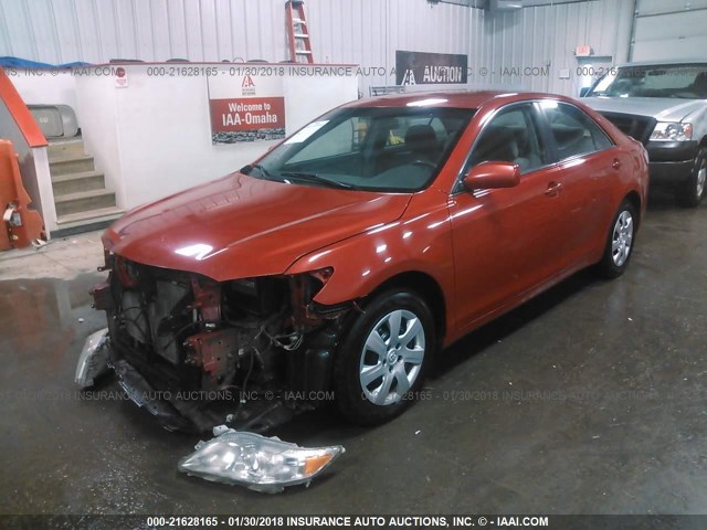 4T1BF3EKXBU179870 - 2011 TOYOTA CAMRY SE/LE/XLE RED photo 2