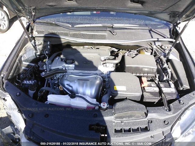 4T1BF1FK3HU759215 - 2017 TOYOTA CAMRY LE/XLE/SE/XSE BLACK photo 10