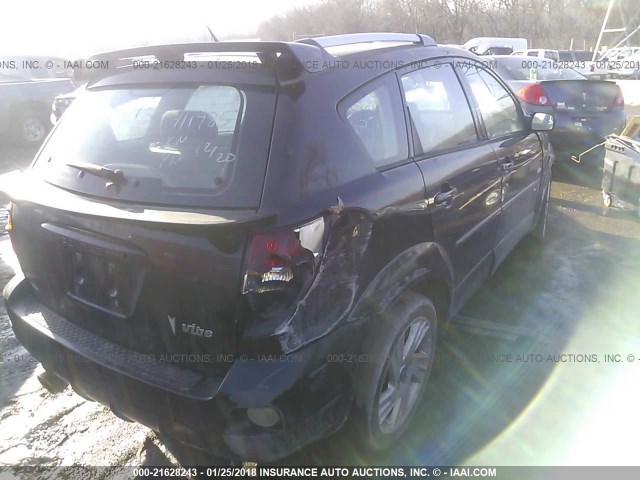 5Y2SL63895Z411985 - 2005 PONTIAC VIBE BLACK photo 6