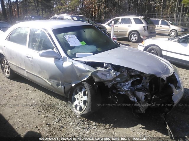 1YVGF22C725304393 - 2002 MAZDA 626 LX SILVER photo 6