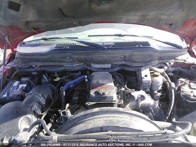 3D7KS28AX8G205611 - 2008 DODGE RAM 2500 ST/SLT 红色 照片 10