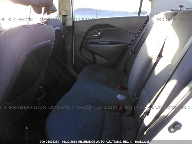 KNADM4A31E6350552 - 2014 KIA RIO LX Սպիտակ լուսանկար 8