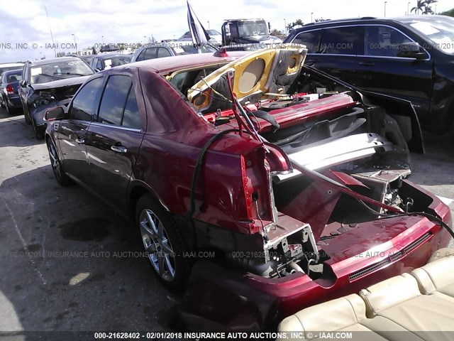 1G6DX6ED5B0100886 - 2011 CADILLAC STS LUXURY PERFORMANCE RED photo 3