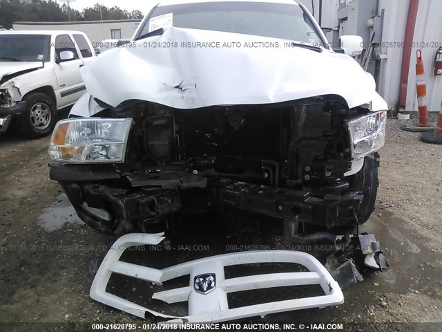 3C6JD6CT5CG200946 - 2012 DODGE RAM 1500 SPORT WHITE photo 6