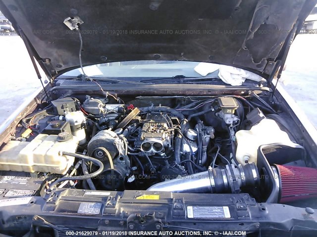 1G1BL52P3SR149971 - 1995 CHEVROLET CAPRICE / IMPALA CLASSIC/SS MAROON photo 10