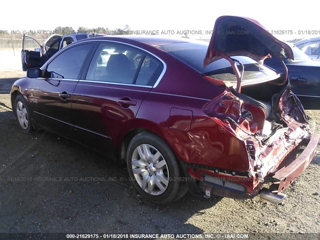 1N4AL21E37N409338 - 2007 NISSAN ALTIMA 2.5/2.5S MAROON photo 3