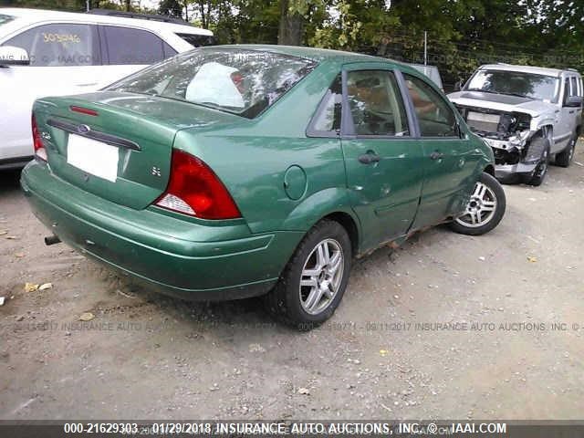 1FAFP34342W119297 - 2002 FORD FOCUS SE/SE COMFORT/SE SPORT GREEN photo 4