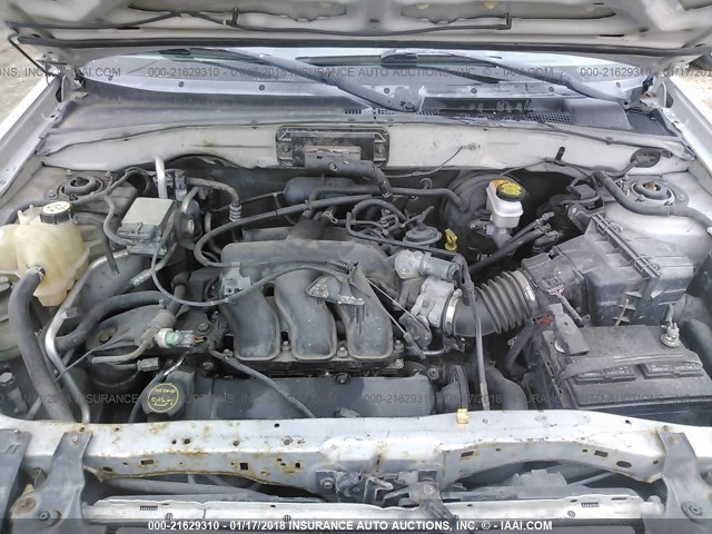 4F2CZ06173KM35075 - 2003 MAZDA TRIBUTE ES SILVER photo 10