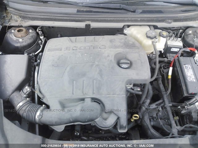 1G1ZB5E06CF273252 - 2012 CHEVROLET MALIBU LS 金色 照片 10