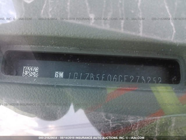 1G1ZB5E06CF273252 - 2012 CHEVROLET MALIBU LS 金色 照片 9