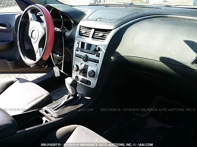 1G1ZC5EB1AF300790 - 2010 CHEVROLET MALIBU 1LT BLACK photo 5