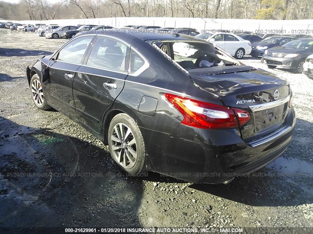 1N4AL3AP4HC233470 - 2017 NISSAN ALTIMA 2.5/S/SV/SL/SR BLACK photo 3