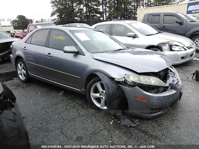 1YVHP80C175M33809 - 2007 MAZDA 6 I GRAY photo 1