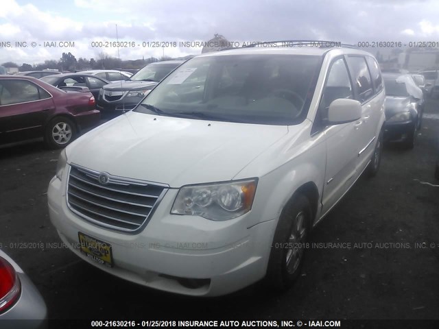 2A4RR5D14AR353971 - 2010 CHRYSLER TOWN & COUNTRY TOURING WHITE photo 2