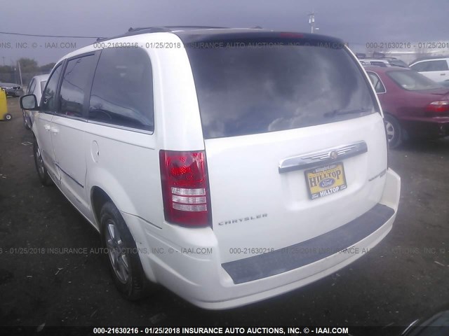 2A4RR5D14AR353971 - 2010 CHRYSLER TOWN & COUNTRY TOURING WHITE photo 3