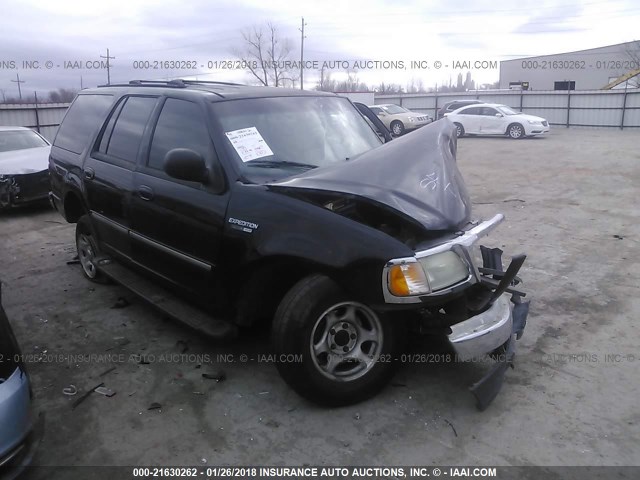 1FMEU15W32LA62518 - 2002 FORD EXPEDITION XLT 黑色 照片 1