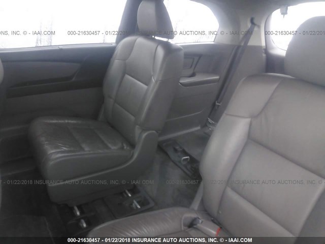5FNRL5H6XCB036689 - 2012 HONDA ODYSSEY EXL ვერცხლისფერი ფოტო 8