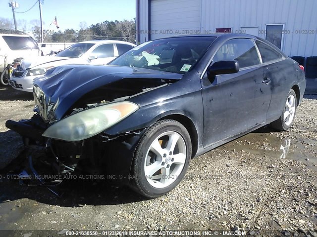 4T1CA30P94U005099 - 2004 TOYOTA CAMRY SOLARA SE/SLE შავი ფოტო 2
