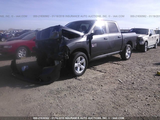 1C6RR7KG0FS560718 - 2015 RAM 1500 ST GRAY photo 2