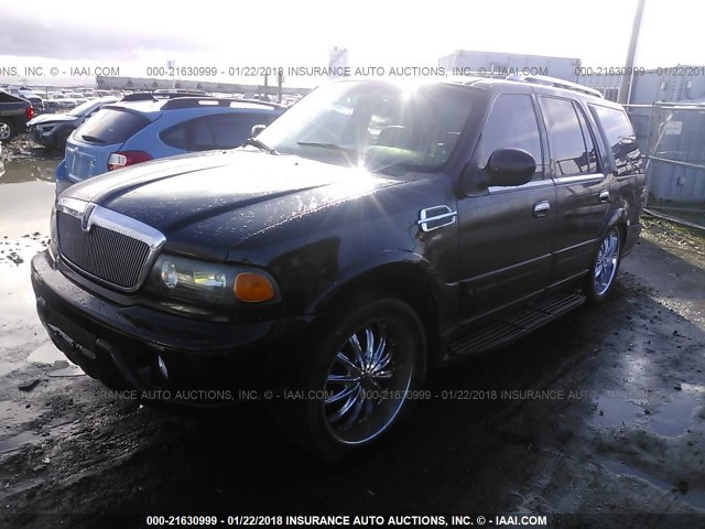 5LMEU27A91LJ05441 - 2001 LINCOLN NAVIGATOR BLACK photo 2