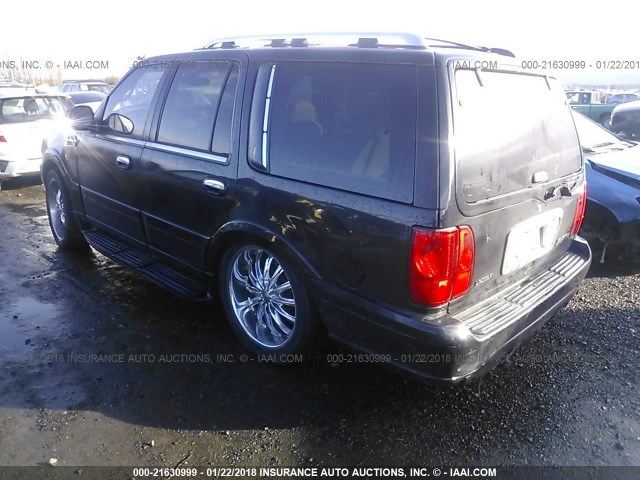 5LMEU27A91LJ05441 - 2001 LINCOLN NAVIGATOR BLACK photo 3