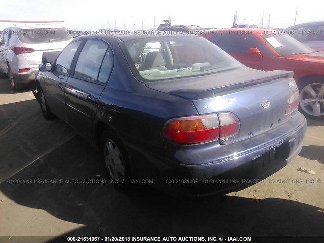 1G1NE52J616181140 - 2001 CHEVROLET MALIBU LS 蓝色 照片 3