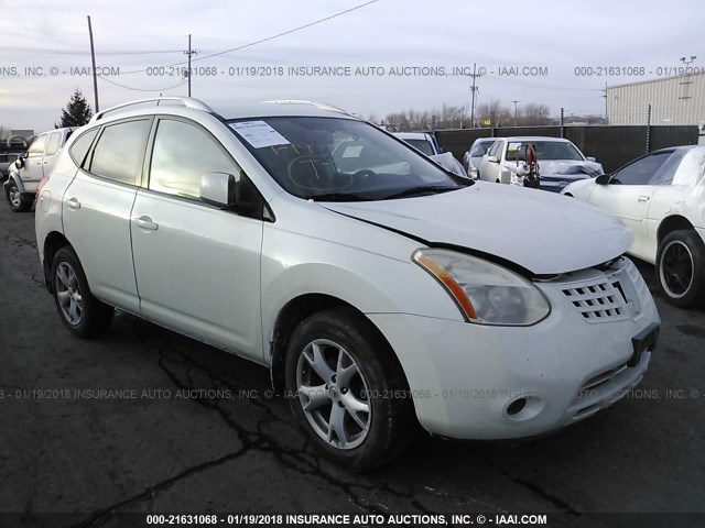 JN8AS58T98W003437 - 2008 NISSAN ROGUE S/SL WHITE photo 1