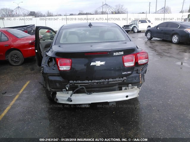 1G11B5SA2DF174889 - 2013 CHEVROLET MALIBU LS BLACK photo 6