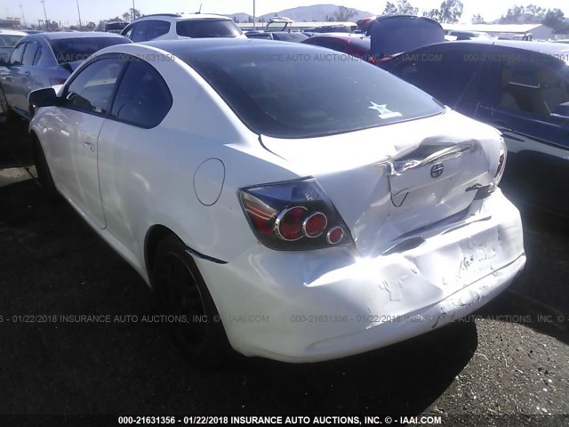 JTKDE167480237902 - 2008 TOYOTA SCION TC 白色 照片 3