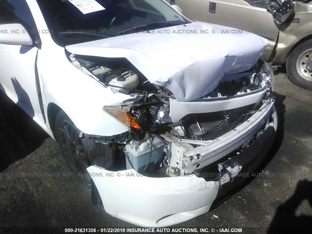 JTKDE167480237902 - 2008 TOYOTA SCION TC 白色 照片 6