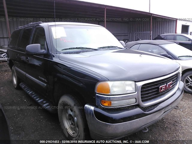 3GKFK16T61G267544 - 2001 GMC YUKON XL K1500 BLACK photo 1