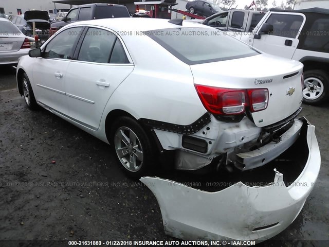 1G11B5SA7GF121562 - 2016 CHEVROLET MALIBU LIMITED LS WHITE photo 3