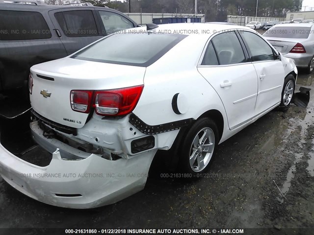 1G11B5SA7GF121562 - 2016 CHEVROLET MALIBU LIMITED LS WHITE photo 4