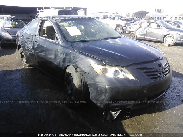 4T1BE46K17U724112 - 2007 TOYOTA CAMRY NEW GENERAT CE/LE/XLE/SE BLACK photo 1