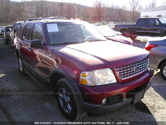 1FMZU73K23ZB42878 - 2003 FORD EXPLORER XLT/XLT SPORT/NBX BURGUNDY photo 1