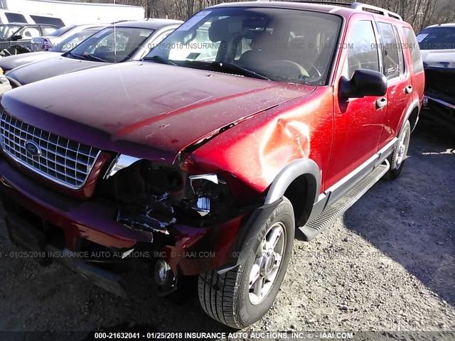 1FMZU73K23ZB42878 - 2003 FORD EXPLORER XLT/XLT SPORT/NBX BURGUNDY photo 6