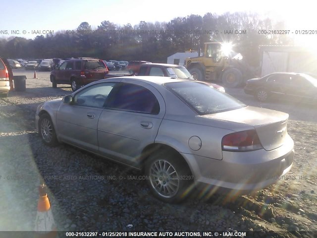 1C3EL46X46N215518 - 2006 CHRYSLER SEBRING GOLD photo 3