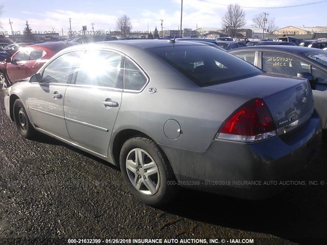 2G1WB58K879130799 - 2007 CHEVROLET IMPALA LS GRAY photo 3