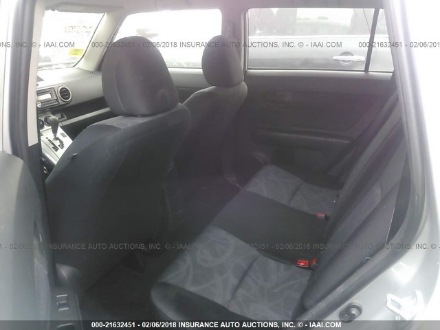 JTLZE4FE3B1135011 - 2011 TOYOTA SCION XB ვერცხლისფერი ფოტო 8