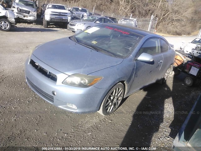JTKDE167980231626 - 2008 TOYOTA SCION TC 浅蓝色 照片 2
