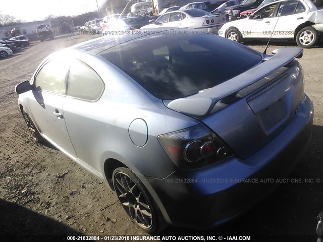 JTKDE167980231626 - 2008 TOYOTA SCION TC Light Blue photo 3