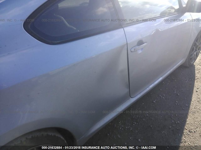 JTKDE167980231626 - 2008 TOYOTA SCION TC 浅蓝色 照片 6