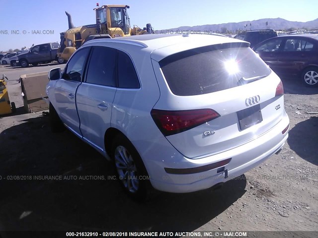 WA1LFAFP7FA066015 - 2015 AUDI Q5 PREMIUM PLUS WHITE photo 3