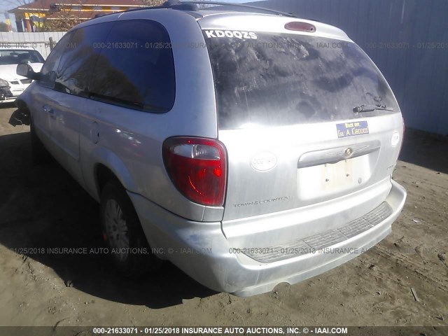 2A4GP54L86R610636 - 2006 CHRYSLER TOWN & COUNTRY TOURING SILVER photo 3