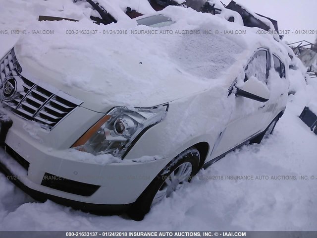 3GYFNBE39ES590235 - 2014 CADILLAC SRX LUXURY COLLECTION WHITE photo 2