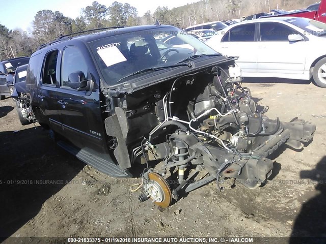 1GNSCAE08BR392651 - 2011 CHEVROLET TAHOE C1500  LS BLACK photo 1